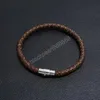 Snake Weave Braid Bracelet Simple Gesp Armbanden Polsband Bangle Cuff voor Wome Mannen Mode-sieraden