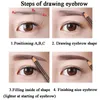 12pcs/lot Microblading Products Waterproof Eye Brow Pencil 5 Colors Permanent Makeup Pencil Portable Manual Long Lasting Eyebrow Pens