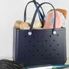 beach large tote eva silicone beach bogg bag