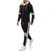 Brand Man Tracksuit Men set Sportswear dragkedja hoodiespants manliga casual tröjor rockar sportdräkter herrkläder 201128