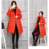 Mode femmes parka manteau violet gris orange plus la taille tops veste automne hiver nouveau coréen plus épais chaleur vêtements LR598 201125