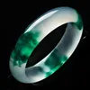 Véritable Naturel Vert Jade Bracelet Bracelet Charme Bijoux Accessoires De Mode Sculpté À La Main Amulette Cadeaux pour Femmes Ses Hommes 201209