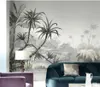 Planta tropical wallpapers de luxo tv fundo parede mural Nordic wallpaper tamanho personalizado