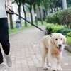 Elastisk hund koppel rem för hundar sport som kör infällbar hållbar stor nylon husdjur lj201111