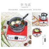 Kids Kitchen Toys for Children Pretend Play Girls Toys Kitchenware Play Set Miniature Kitchen Pots Pans Kettle Faked Food Gifts LJ201009