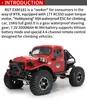 RGT EX86181 CRUSHER 1/10 1:10 RC Remote Control Car Professional Crawler 2.4G Off-road Buggy 4WD Electric RTR Model Cars