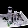 5 ml Förpackningsflaskor Ny Rhombohedral transparent läppglans Tomt rör Kosmetisk plast PETG LIPGLOSS Förpackningsbehållare