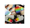 Unghie sfumate Spugne morbide per nail art a colori Spugna sfumata per unghie Salone fai da te Uso Accessori per nail art Accessori per timbratura unghie