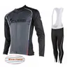 CUBE team heren mtb fietsen Winter Thermische Fleece lange mouw jersey bretelbroek sets Ademend ropa ciclismo hombre 12150773268114212051