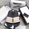 Designer slide slippers Tigers women geranium men sandal quality fashion slippers fashion sandals mens and womens slippers flats slippers designer sandals