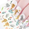 Slider klistermärken nagelkonst blomma vattenfärg sexiga läppar bokstav vatten dekaler tips djur diy deocration nagel wraps jistz1034104912510408