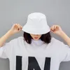 Chapeaux à large bord 2022 Chapeaux de soleil de couleur unie pour femmes coréennes hip-hop chapeau de pêcheur printemps été extérieur anti-uv tendance solaire Sombreros de Mujer El