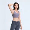 Darbeye Dayanıklı Koşu ve Fitness Spor Tankları ile U-şekilli Yoga Sutyen Spor Giyim Bayan Iç Çamaşırı Egzersiz Moda Rahat Tank Kız Için Tops