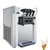 Tre smaker Soft Ice Cream Machine Commercial Electric Desktop Ice Cream Makers 110V 220V
