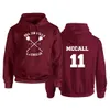 Teenwolf Bluzy Mężczyźni Bluzy Stilinski 24 Lahey 14 McCall 11 Drukuj Czerwony Kapturem Pullover Jesień Męski Hoddies Harajuku Casual C1117