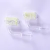 Quartz Banger Nail Bucket Smoking Pipes With Glow In Dark Luminous Thermochromic Thermal Sands Dab Tool For Hookahs Water Glass Bong