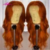 Hair Transparent Lace Part Wig 150 Density Human Hair Lace Wig Remy Brazilian Body Wave Human Hair Wig2347049