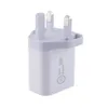 20W PD USB Wall Chargers Power Leverans Snabbladdare Adapter Typ C Plug snabbladdning för iPhone 12 11 Pro Max4854559