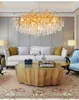 Nordic LED Luxury Chandelier lamps Lighting Living Room LOFT Restaurant Kitchen Crystal Hanging Ceiling Chandeliers