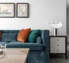 Nordic postmoderne kreative Glas Tischlampe Wohnzimmer Schlafzimmer Nachttisch Modell einfach