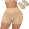 CXZD Booty Hip Enhancer Invisible Lift Butt Lifter Shaper Rembourrage Culotte Push Up Bottom Boyshorts Sexy Shapewear Culotte 220307