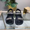 Fashion- all-match casual sandals women diamond glitter gemstone buckle thick-soled Roman shoes