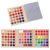 Brand New Eye Shadow Palette Makeup 86 Färger Matte Shimmer Eye Pressed Powder Cosmetics Ljusa lätt att bära DHL gratis