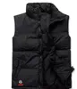 New Mens Jacket Ärmlös Vest Men's and Women's The Face Winter Fashion Casual Coats Male Down Mäns Västar Tjockning Waistcoat Plus