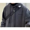 E-Baihui 2021 Pure Färg Enkel Hooded Plush Sweatshirt Mäns Vår Höst Ny Lös Jacka Fashion Top Casual Slim Herrkläder Sh133