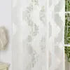 Занавеска в европейском стиле роскошное окно с печатью из тюля для штор