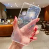 Transparente Laser-Herz-Liebeshüllen für iPhone 14 13 12 Pro Max 11 XR XS