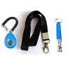 Dog Training Fluitje met Clicker Kit Verstelbare Pitch Ultrasoon met Lanyard voor Pet Recall Silent Control JK2012XB