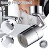 Universal 720 Rotation Tap Aerator Splash Proof Filter Faucet Swivel Movable Saving Water Replacement Bathroom Kitchen Tap Hole Fauce YL0213