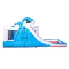 Shark Park Inflatable Water Parks Bouncer Garden Supplie Combo Jumper Bounce House Bouncey Slide Funny Sharks Bouncing with Ball P2099