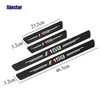 4 Stuks Koolstofvezel Auto Deur Sticker Voor Alfa Romeo Giulia Giulietta 159 156 Mito Stelvio 147 Sportiva Auto accessories2869