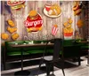 Aangepaste foto Wallpapers voor Muren 3D Muurschildering Behang Moderne Handgeschilderde Restaurant Hotel Decoratie Tooling Muurschildering Muurdocumenten