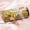 Romantische Hochzeit Valentinstag Geschenke mehrfarbige Kristallrosenbevorzugungen Bunte Box Partybevorzugung kreative Souvenir -Ornamente RRF14067