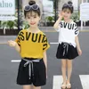 Girls Clothes Girls Outfits Summer Outfits Kids Kids Set Shorts 4 5 6 7 8 9 10 11 12 13 14 anni T200707207O5364081