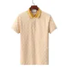 Spring luxury Italian T-shirt T-shirt designer Polo shirt high street embroidery garter bee print clothing men's brand Polo S