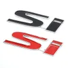 ملصق Car Si Logo Auto Emblem Badge 3D Metal Trunk Car Dicals for Honda Civic Si Accord 20032007 CRV HRV City Car Accessories7013218