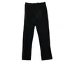 IEFB /roupas masculinas de alta qualidade calças presas soltas preto elástico casual reto calças todas as partidas para masculino jf150 9y470 201128