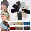 DHL verzending 21 kleuren gebreide haakhoofdband dames winter sporthoofdsport tulband hoofdband oorwarmer beanie cap3133117