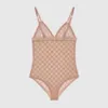 20SS italiensk bikini vår sommar ny sovkläder Jacquard dubbel bokstäver utskrift kvinna baddräkt toppar hög kvalitet bikini regnbåge