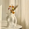 BAO GUANG TA Creative Résine Body Art Vase Creative Salon Chambre Arrangement De Fleurs Pot De Fleur Décor À La Maison Art Statue A1844 LJ201209