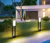 50 / 70cm屋外ガーデンポール茶色の照明20Wヴィラ庭の立っている照明アルミニウム風景経路芝刈りランプ