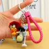 Słodkie Sojusznik Brelok Keychain PVC Totoro Lalka Brelok Holder Fit Kobiety Torba Akcesoria do Miyazaki Hayao Comic Wentylatory Biżuteria