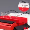 designer sunglasses rectangular shapes Brand fashion Glasses for Men and Women Rimless Red green blue yellow grey multicolor Lens rectangular shape Metal Frame