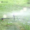 50 pcs micro sprinklers rotativos com Spike Intercambleable Head 360 graus de jardim Jardim Gramado Gramado Estufa Irrigação Y200106