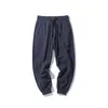 Sinism mağazası erkek pamuk keten yazlık pantolonlar erkek gevşek anklelength pantolonlar erkek büyük boy Çin tarzı 5xl 201112