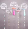 5pcs 10 18 24 36inch Luminous Transparent Bobo Bubble Ballons Christmas Wedding Marriage Birthday Party Decor Helium Balloons31034791094